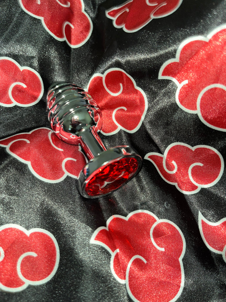 Red Jeweled Butt Plug